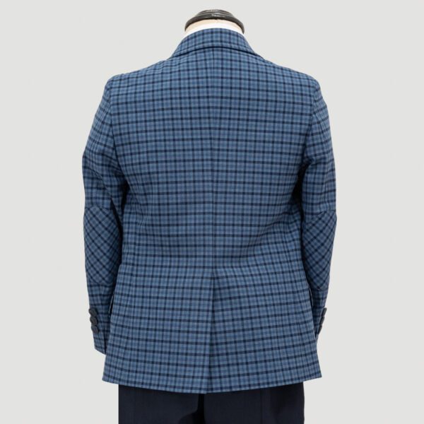 saco de nino azul estructura labrada marca bcasual cl sico 150715 AZUL 4