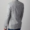 saco gris estructura cuadros marca business casual slim 141526 BEIGE 3
