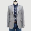 saco gris estructura cuadros marca smart cl sico 129671 GRIS 1