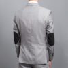 saco gris estructura labrada marca bcasual slim 153118 GRIS 4