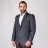 saco gris estructura labrada marca smart cl sico 144680 GRIS 1