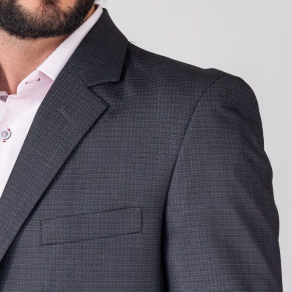 saco gris estructura labrada marca smart cl sico 144680 GRIS 2