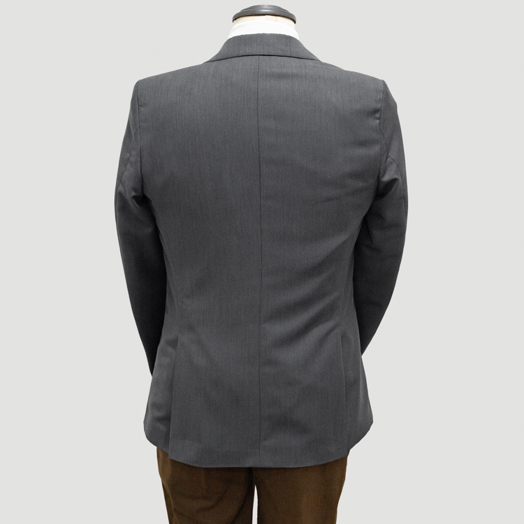 saco gris estructura plana marca smart slim 142560 GRIS OSC 2