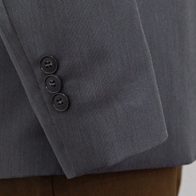 saco gris estructura plana marca smart slim 142560 GRIS OSC 4