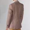 saco khaki estructura labrada cuadros marca smart slim 144651 KHAKI 3