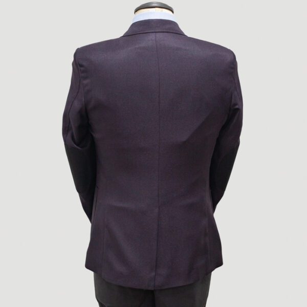 saco morado estructura labrada marca business casual slim 145181 MORADO 2
