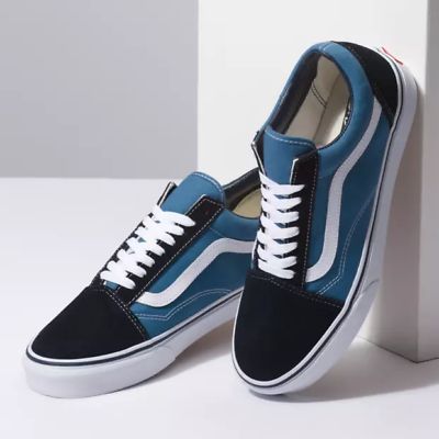 sneakers azul diseno vn000d3hnvy marca vans classics 126803 AZUL 3