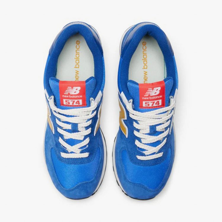 sneakers azul estilo u574hbg d marca new balance cl sico 158960 AZUL 4