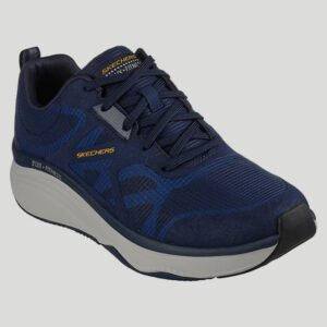 sneakers azul modelo 232357nvbl marca skechers cl sico 145402 221085 1