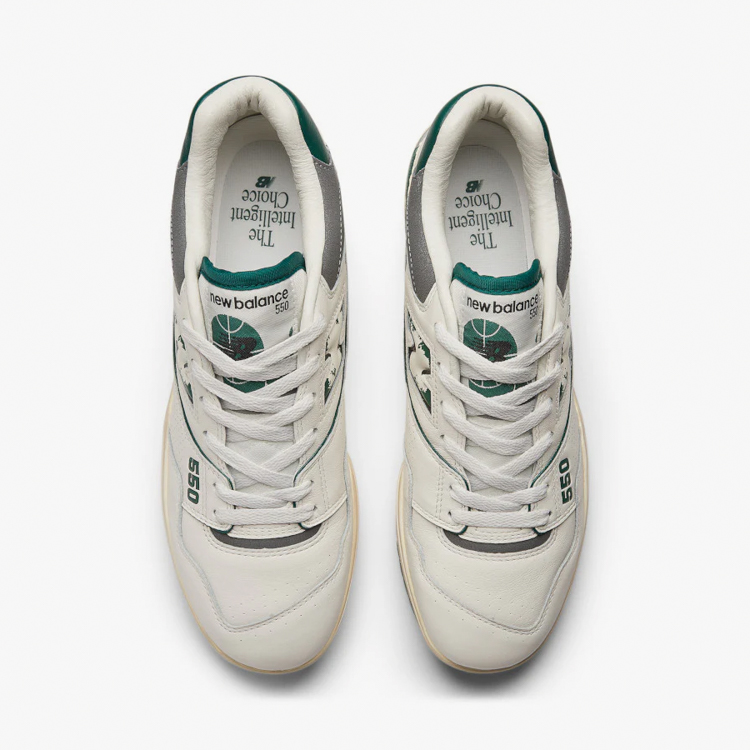 sneakers blanco estilo bb550vtg d marca new balance cl sico 166728 BLANCO 4