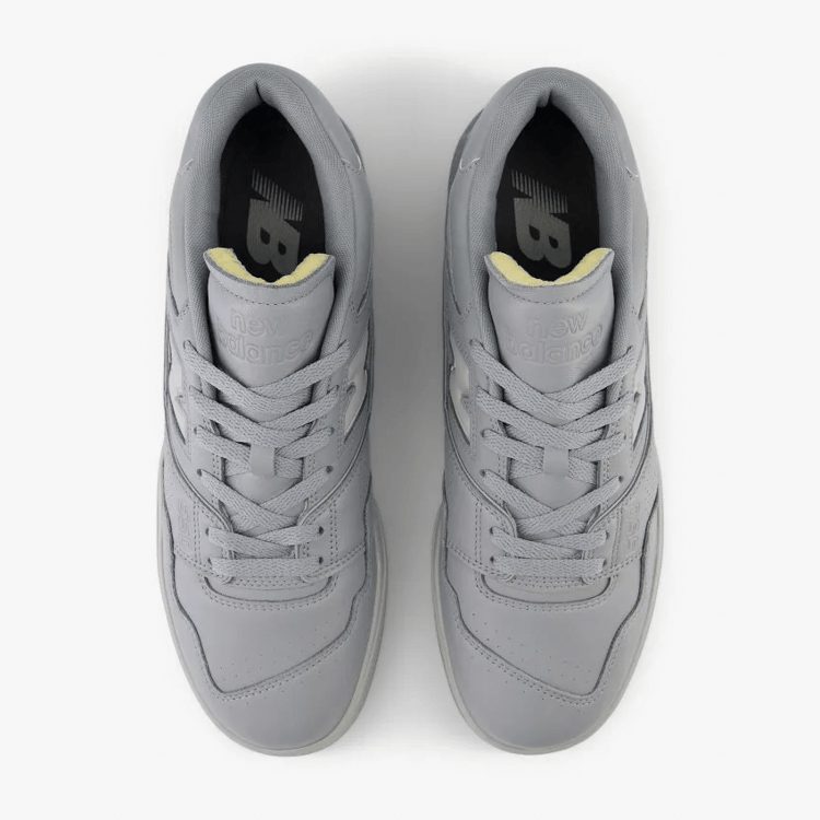 sneakers gris estilo bb550mcb d marca new balance cl sico 159755 GRIS 2