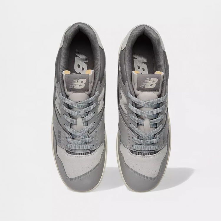 sneakers gris estilo bb550tmc d marca new balance cl sico 166719 GRIS 3