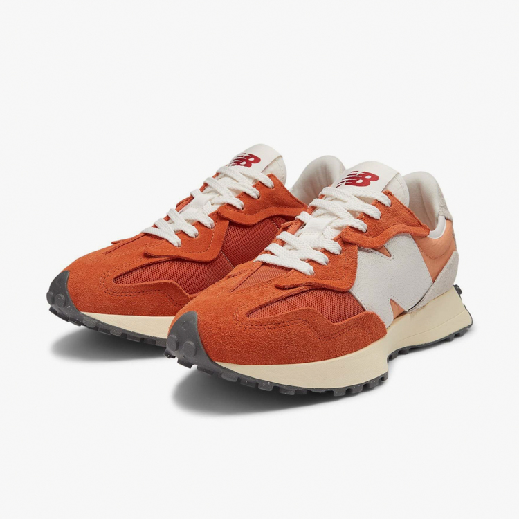 sneakers naranja estilo u327wrh d marca new balance cl sico 166602 374072 1