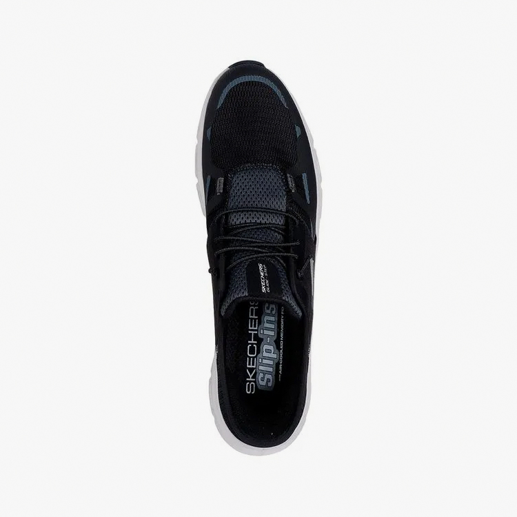 sneakers negro estilo 232930blk marca skechers cl sico 165597 NEGRO 3