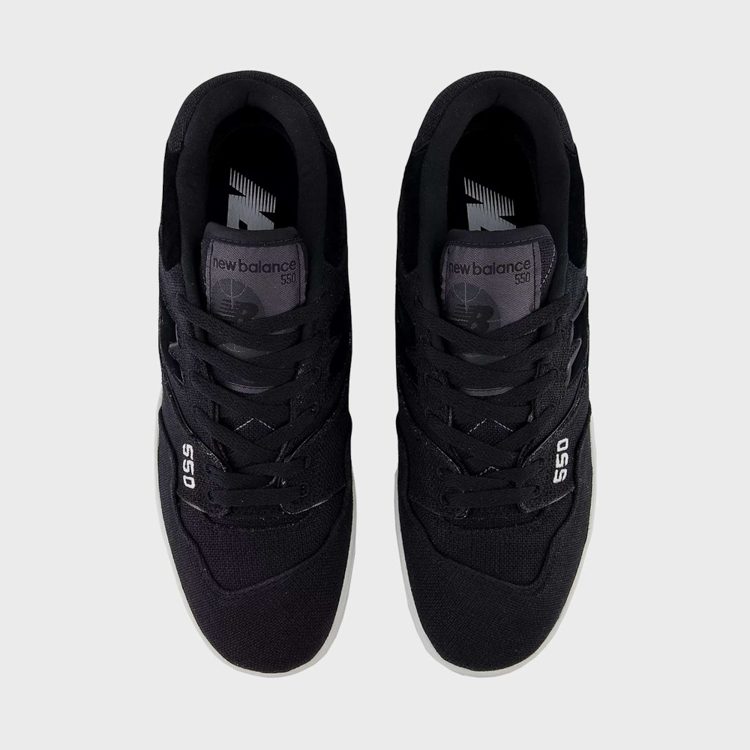 sneakers negro estilo bb550mdb d marca new balance cl sico 159522 NEGRO 2