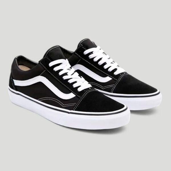 sneakers negro estilo vn000d3hy28 marca vans cl sico 123575 NEGRO 1