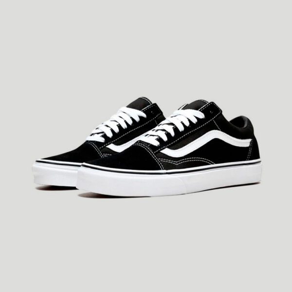 sneakers negro estilo vn000d3hy28 marca vans cl sico 123575 NEGRO 3