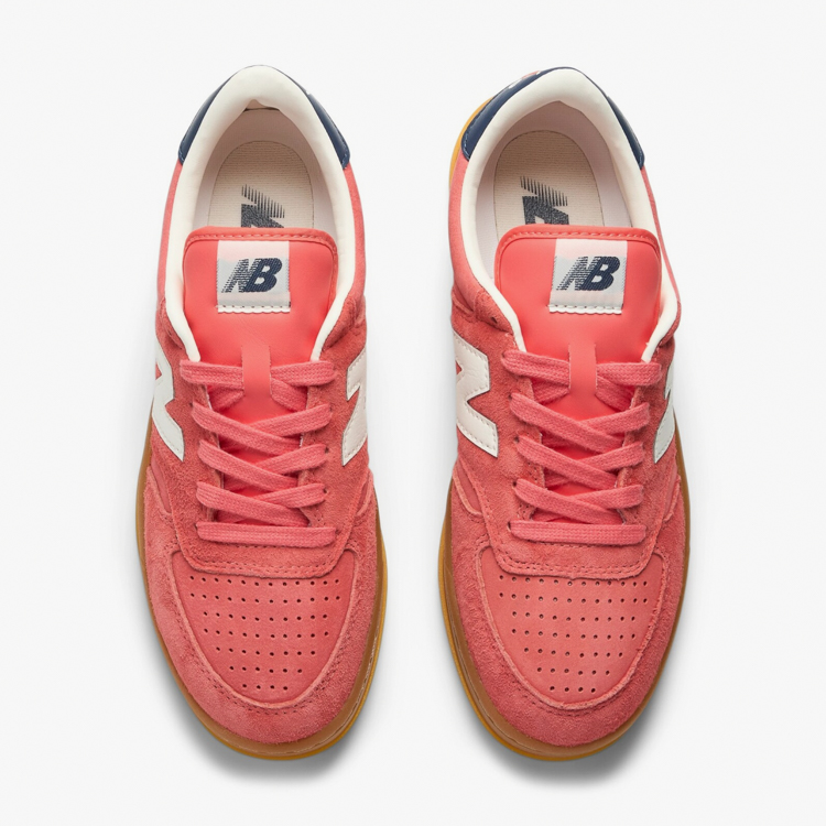 sneakers rojo estilo ct500ab d marca new balance cl sico 166553 ROJO 2