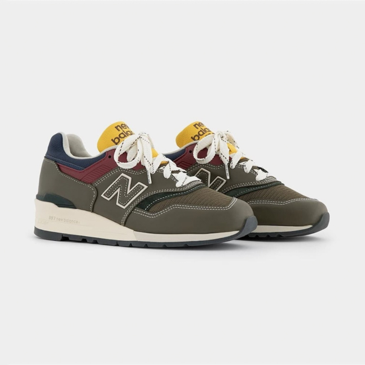 sneakers verde estilo u997aim d marca new balance cl sico 167003 374036 1