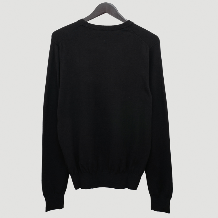 sueter negro estructura plana marca perry ellis cl sico 159917 333555 4