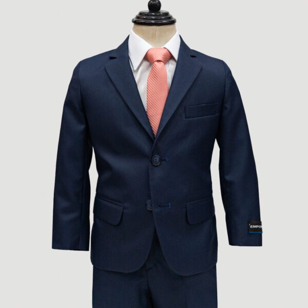 traje azul de nino estructura plana marca emporium cl sico 142300 AZUL 1