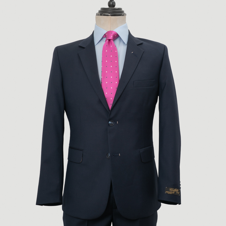 traje azul edicion gold marca colletti slim 163084 374104 1