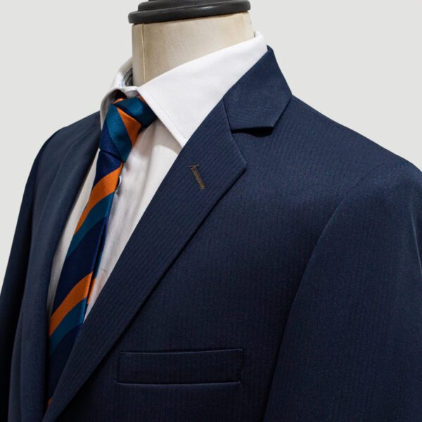 traje azul estructura de lineas marca smart slim 139187 199359 3