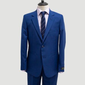 traje azul estructura labrada marca colletti slim 142655 212621 1