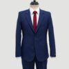 traje azul estructura labrada marca colletti slim 147093 AZUL 1