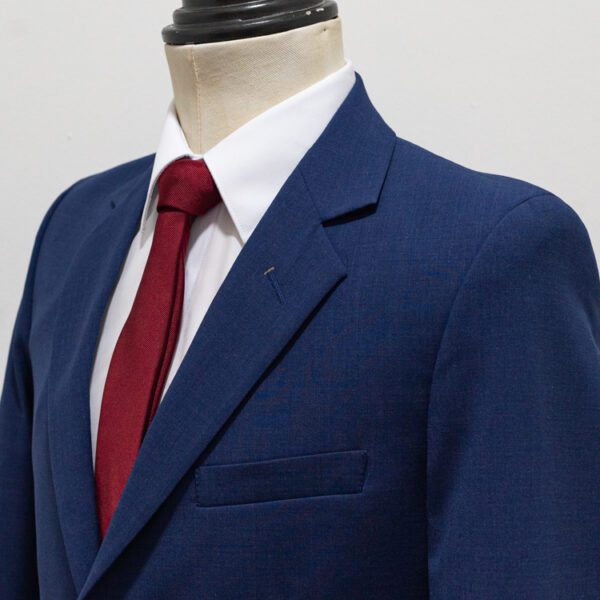 traje azul estructura labrada marca colletti slim 147093 AZUL 2