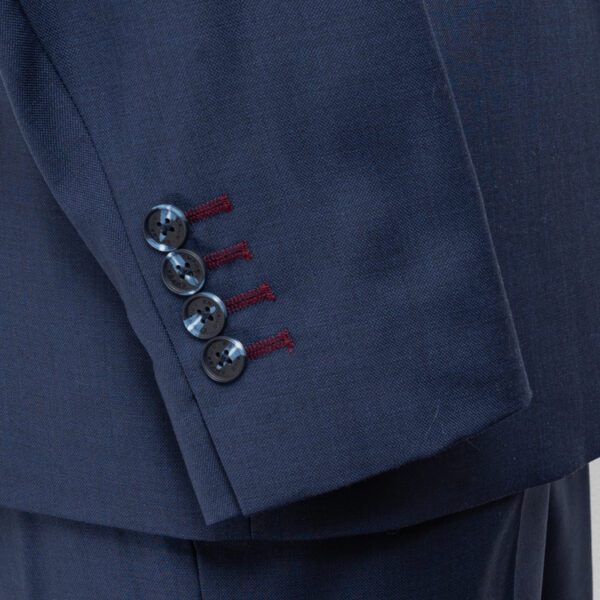 traje azul estructura labrada marca colletti slim 148638 AZUL 3