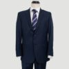 traje azul estructura labrada marca emporium cl sico 148882 AZUL 1