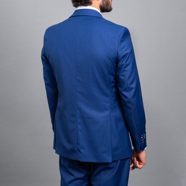 traje azul estructura labrada marca emporium slim 152826 AZUL 3