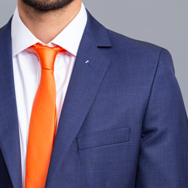 traje azul estructura labrada marca emporium slim 156219 AZUL 2