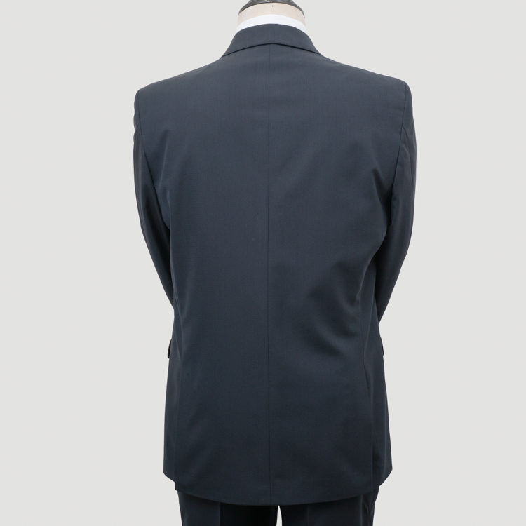 traje azul estructura labrada marca smart cl sico 157421 AZUL 3
