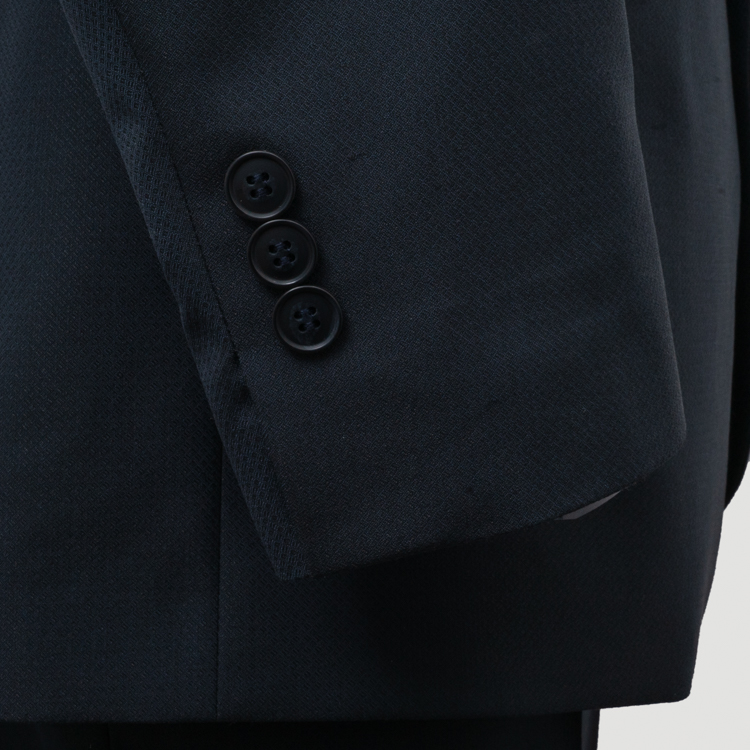 traje azul estructura labrada marca smart cl sico 157421 AZUL 4