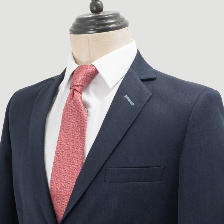 traje azul estructura labrada marca smart slim 161287 AZUL 2