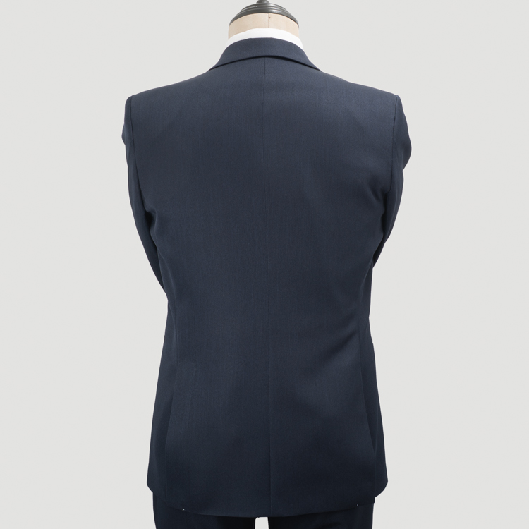 traje azul estructura labrada marca smart slim 161287 AZUL 4