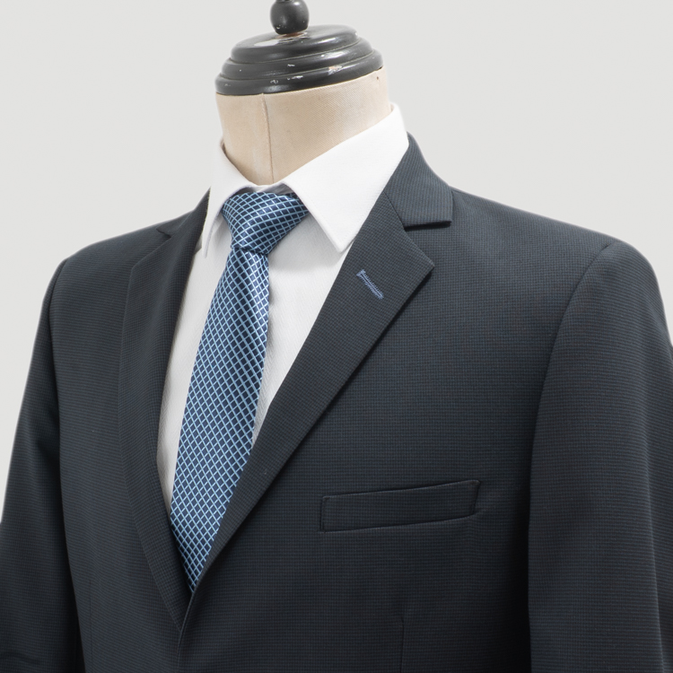 traje azul estructura labrada marca smart slim 161297 366294 2