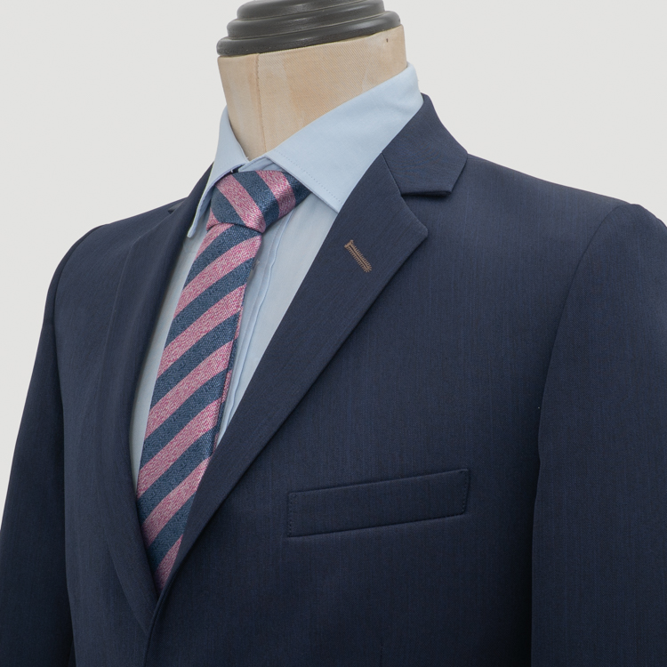 traje azul estructura plana marca smart slim 161342 AZUL