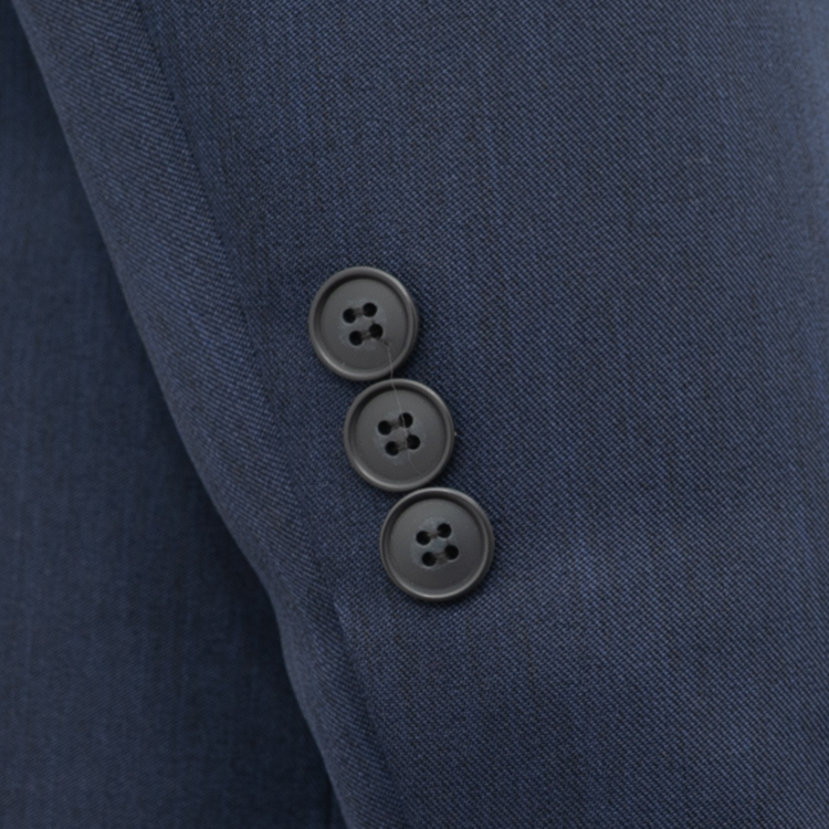 traje azul estructura plana marca smart slim 161342 AZUL