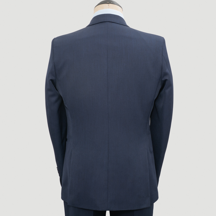 traje azul estructura plana marca smart slim 161342 AZUL