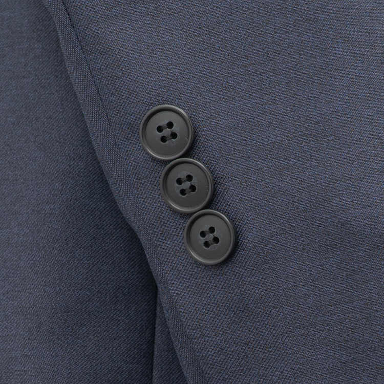 traje azul estructura plana marca smart slim 161351 AZUL