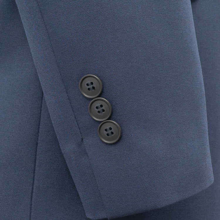 traje azul estructura plana marca smart slim 163470 AZUL
