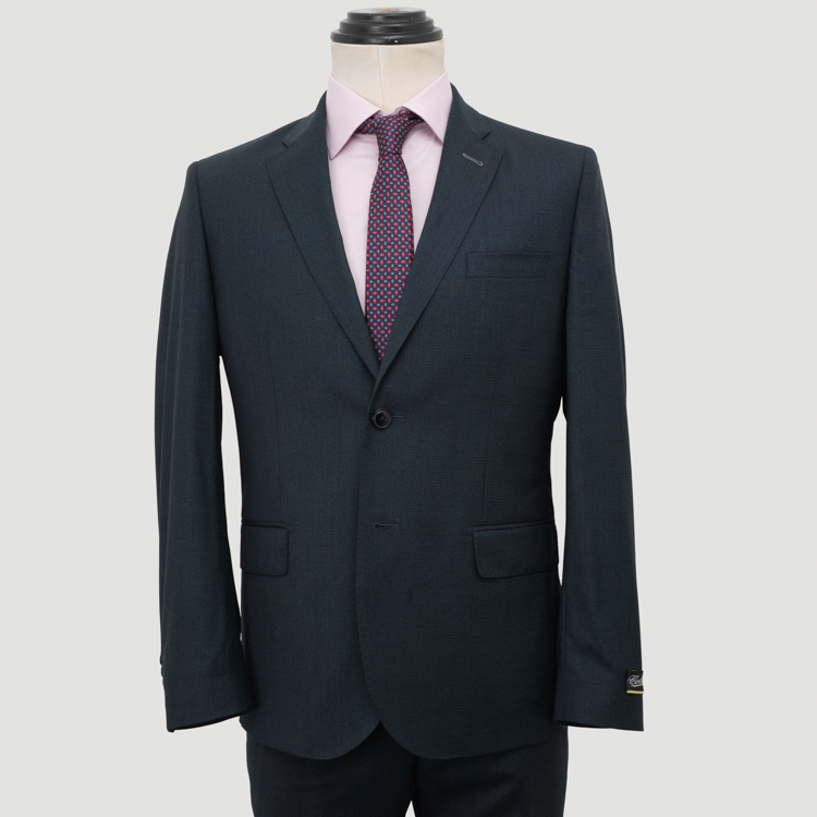 traje azul marino estructura plana marca colletti slim 162049 AZUL MA 1