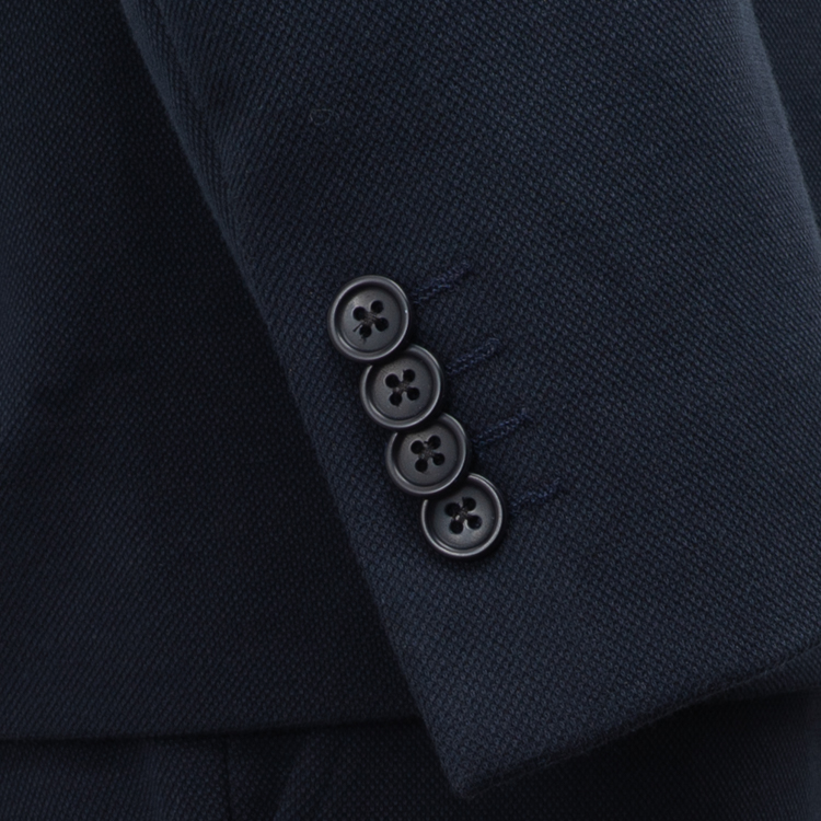 traje azul marino estructura plana marca colletti slim 162058 AZUL MA 3
