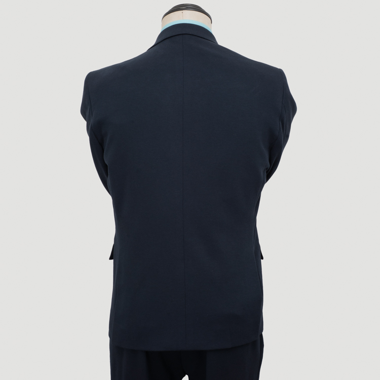 traje azul marino estructura plana marca colletti slim 162058 AZUL MA 4