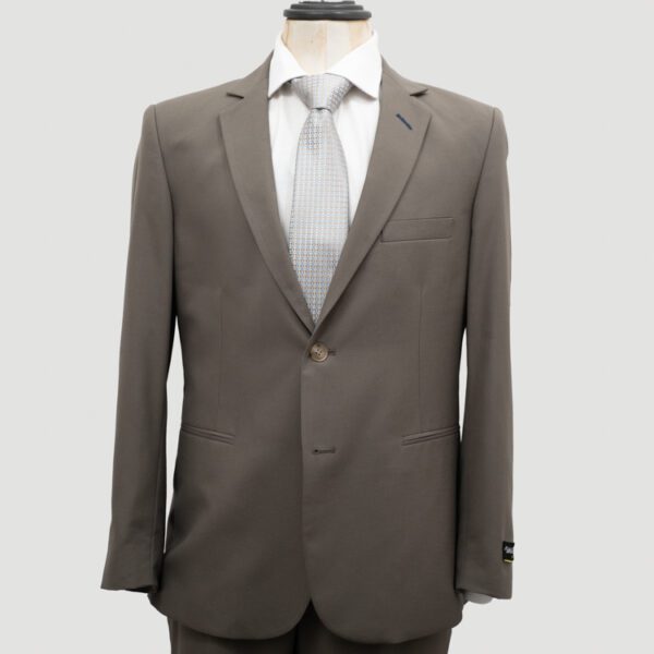 traje beige estructura labrada marca smart slim 154709 BEIGE 1