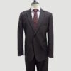 traje caf estructura labrada marca smart slim 147615 CAFE 1