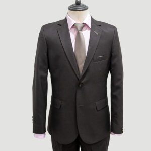traje chocolat estructura labrada marca smart slim 139223 195027 1